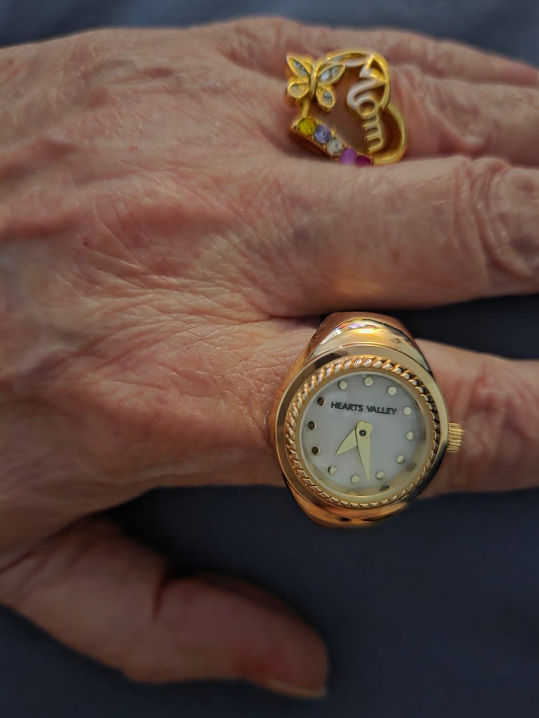 Customer photo review of Vintage Watch Ring