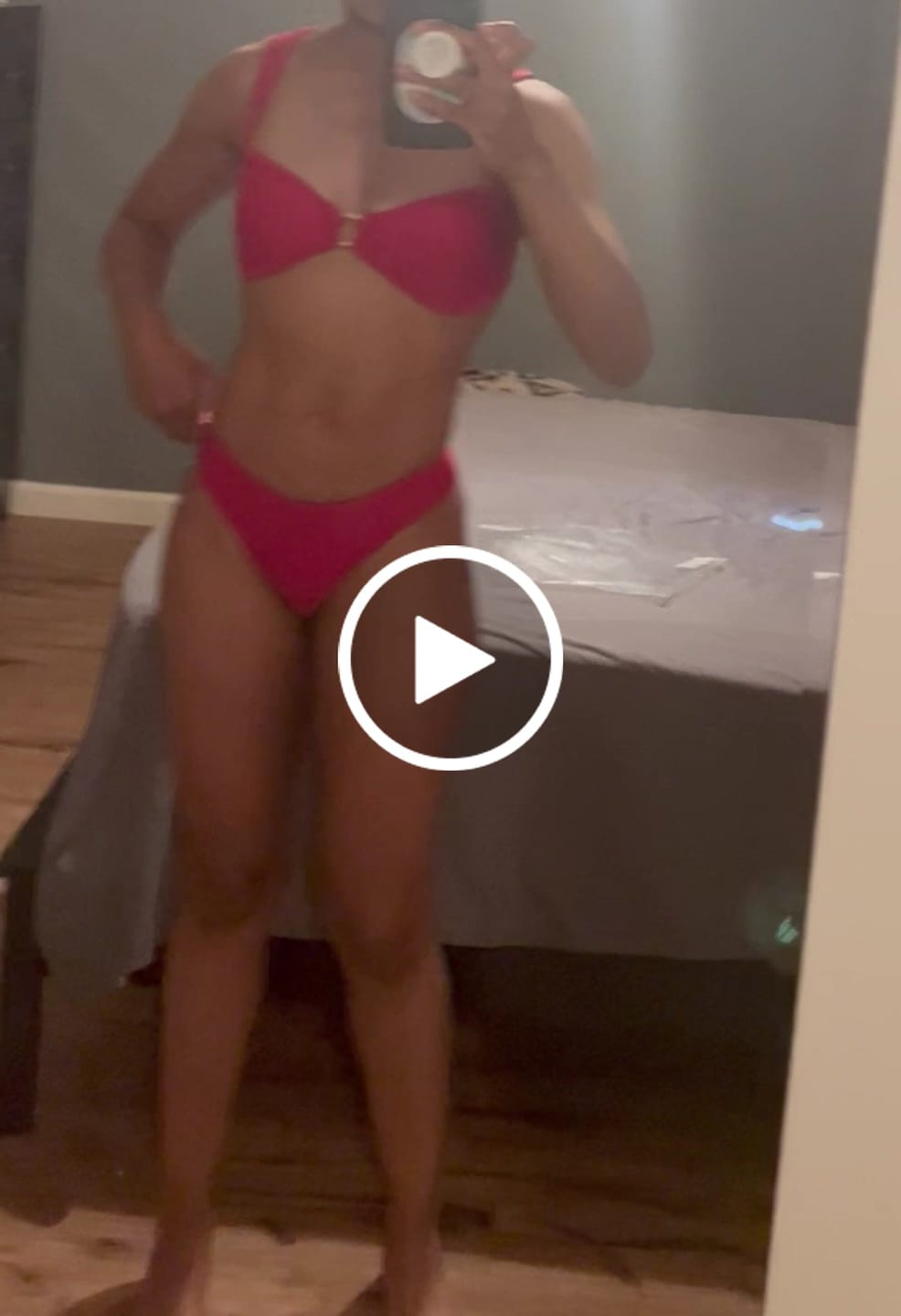 Customer video review of JESSIE Scarlet Red Classic Bikini Bottoms