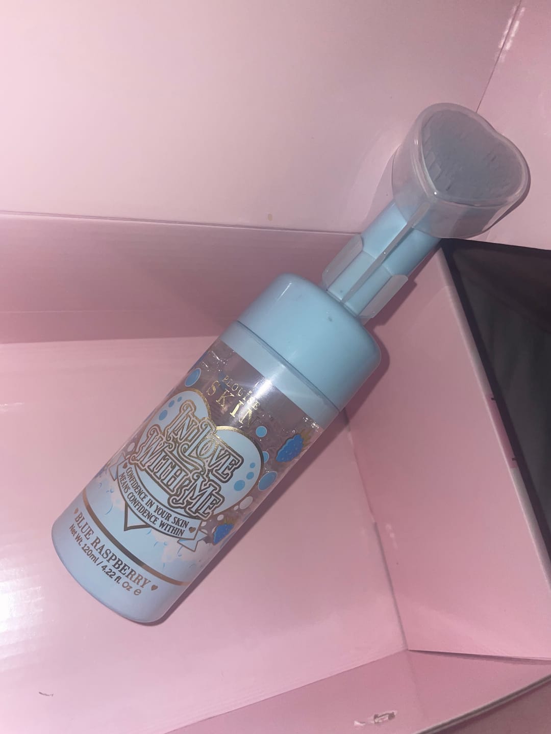 Customer photo review of P. Louise In Love With Me Foaming Facial Cleanser
