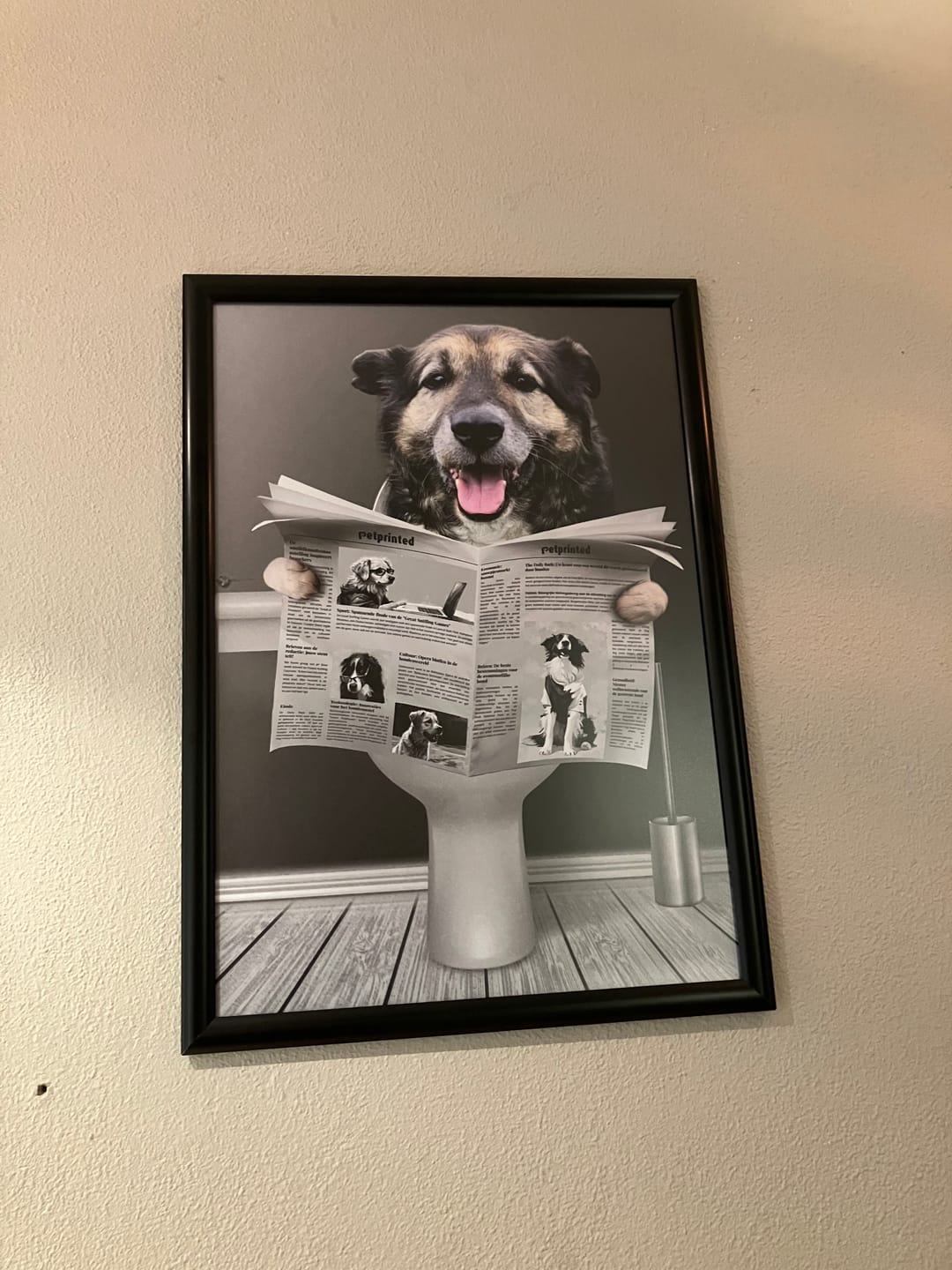 Customer photo review of Belangrijke sessie -  Gepersonaliseerde poster