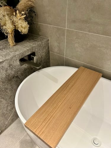 Customer photo review of Bath Caddy 2.0
