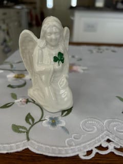 Customer photo review of Belleek Classic Angel of Protection