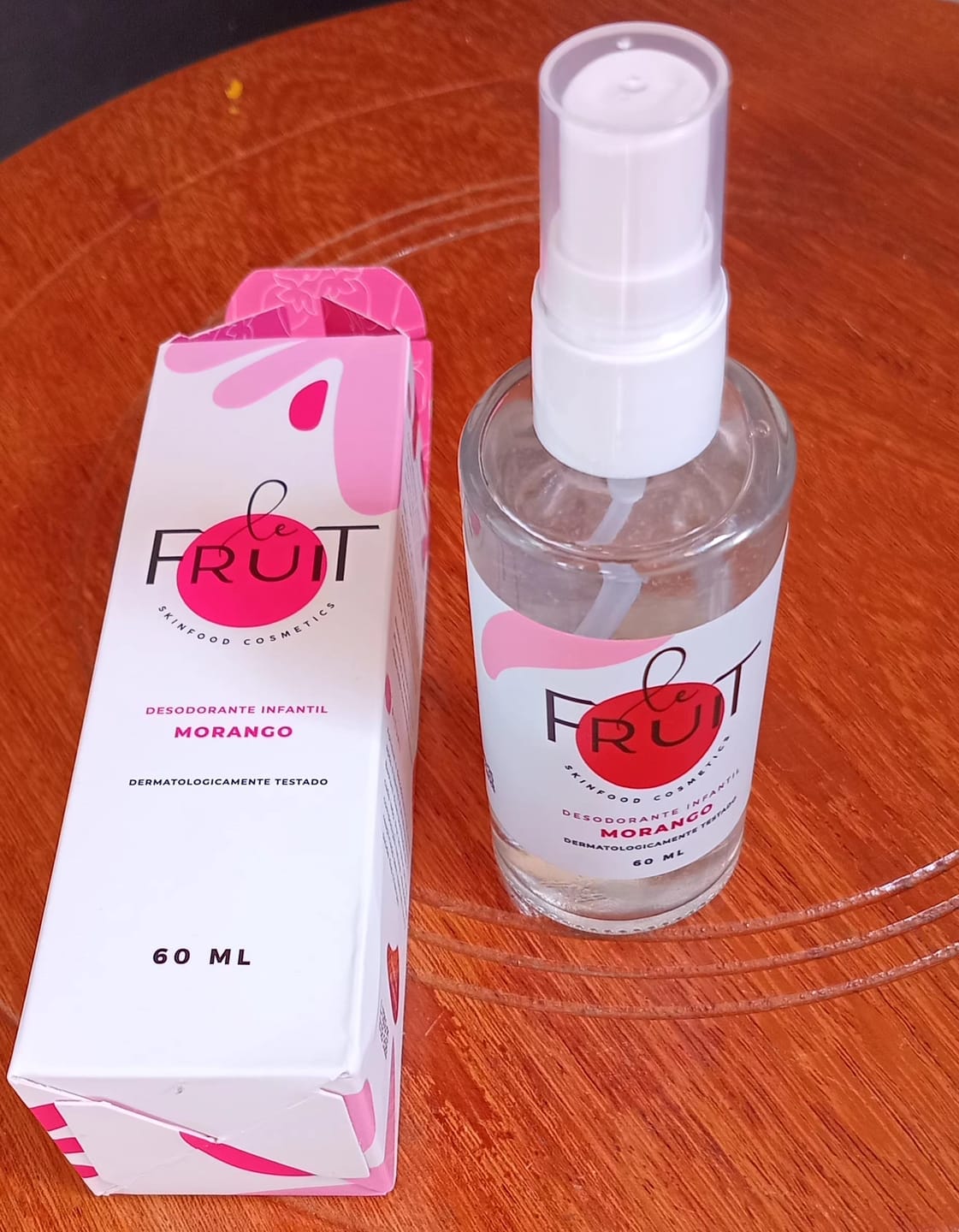 Customer photo review of Desodorante Diário Teen
