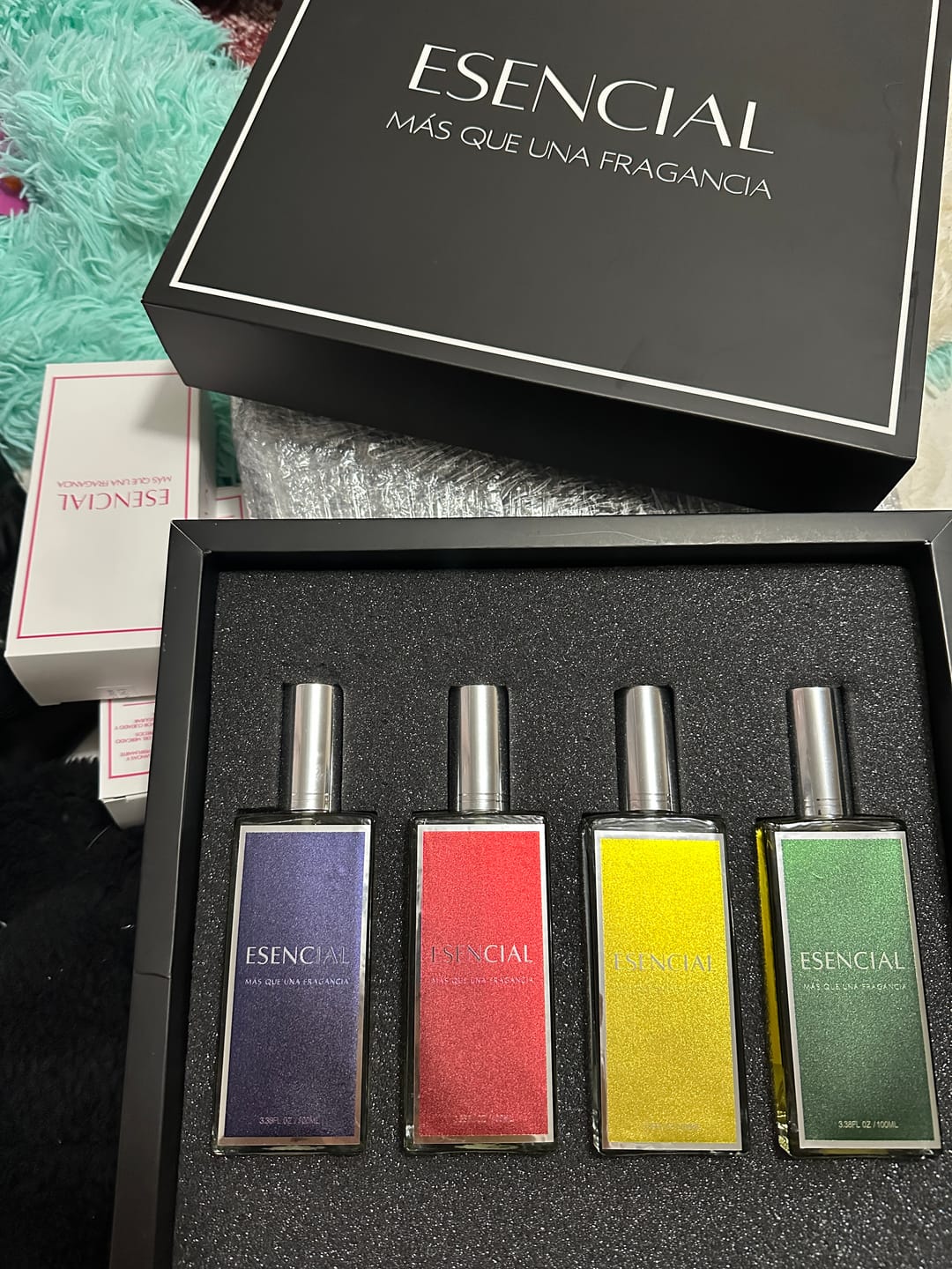 Customer photo review of Set "Más Vendidos Mujer" 4 Perfumes