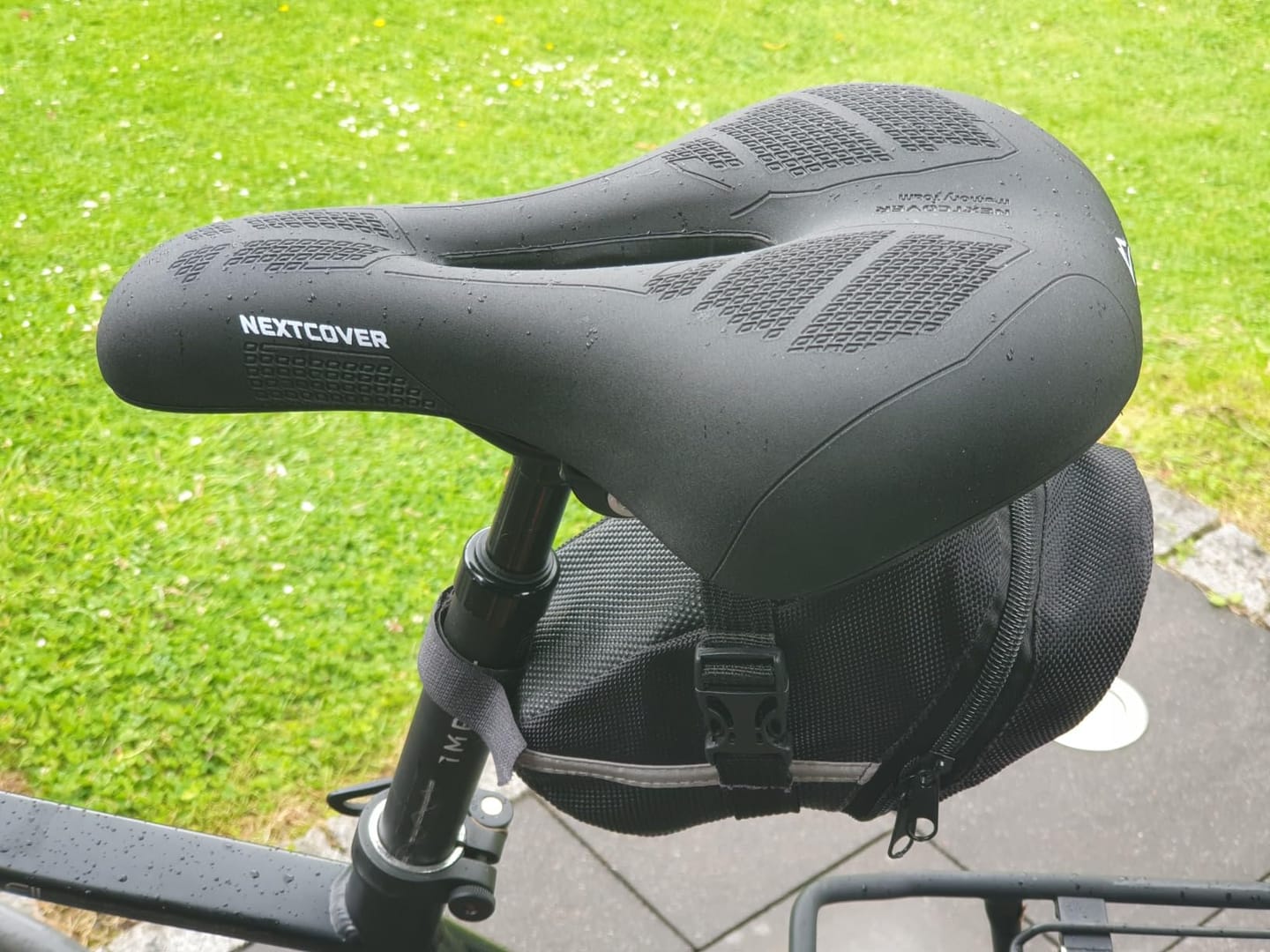 Customer photo review of Fahrradsattel ComfortOne & Sattelbezug CoverPro