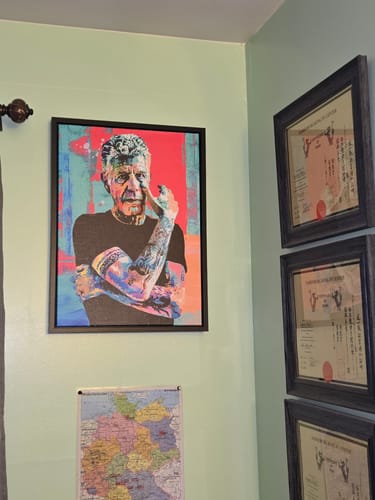 Customer photo review of Bourdain Canvas Set