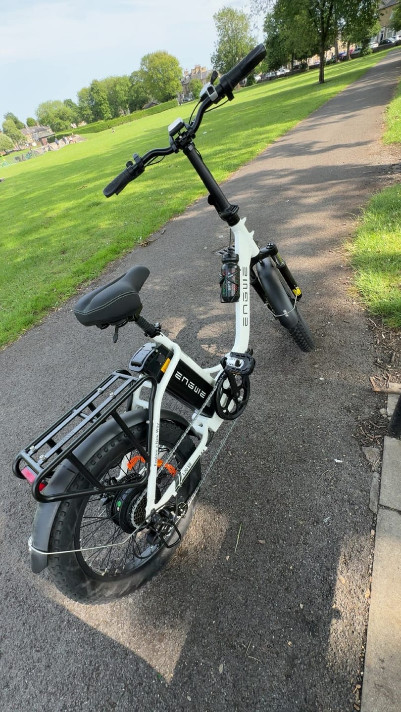 Customer photo review of Engwe L20 SE 250W 20" Foldable Electric Trekking Bike 561Wh Step-through E-bike