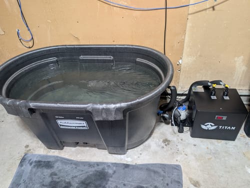 Customer photo review of Cold Plunge Chiller