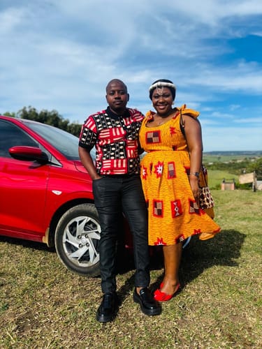 Customer photo review of MARCI FRANC TRIBAL CHIC POLO SHIRT