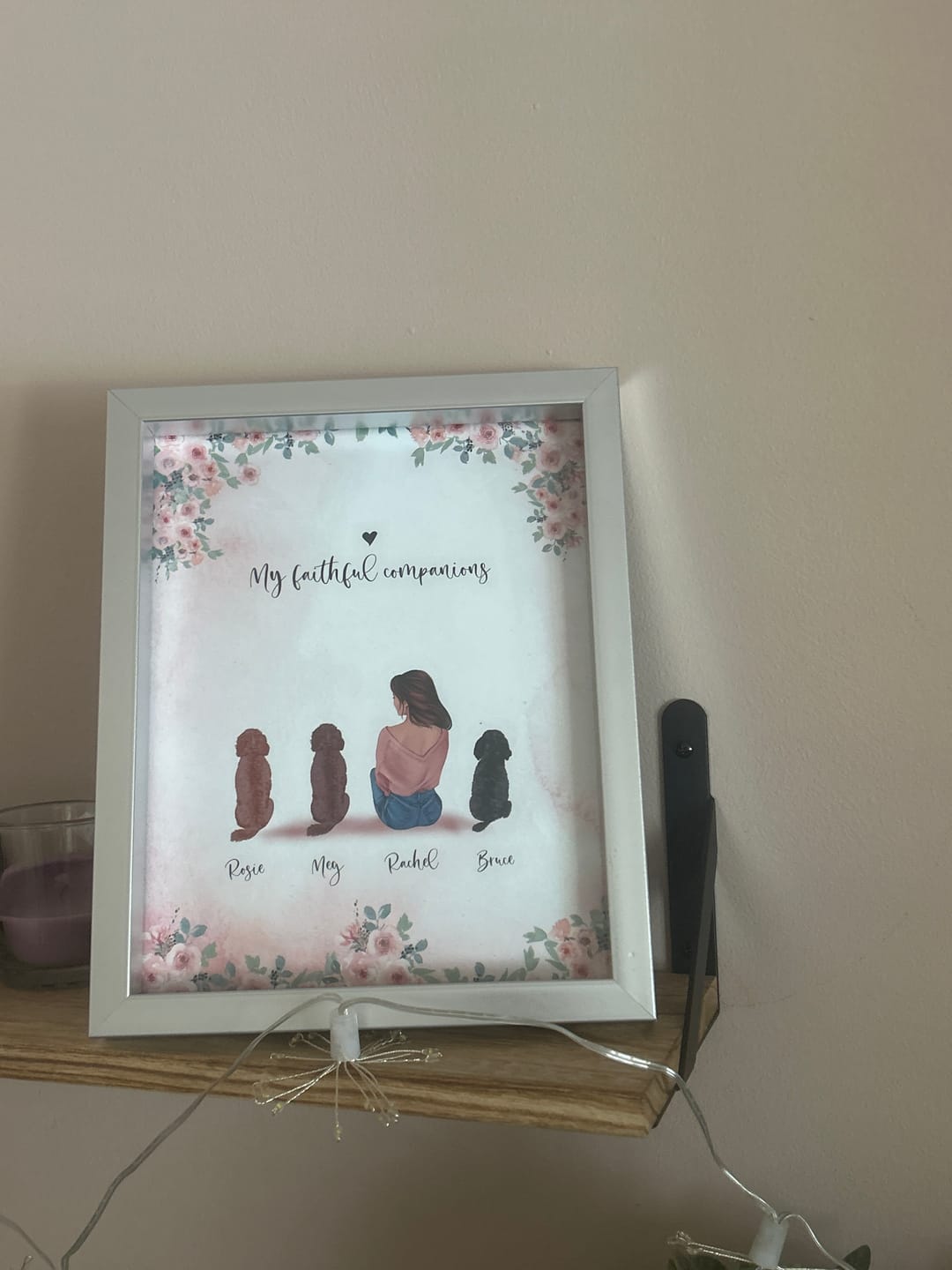 Customer photo review of Dog/Cat Mum - Personalised Poster