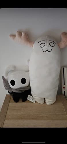 Customer photo review of Anime Plush Doll Throw Pillow