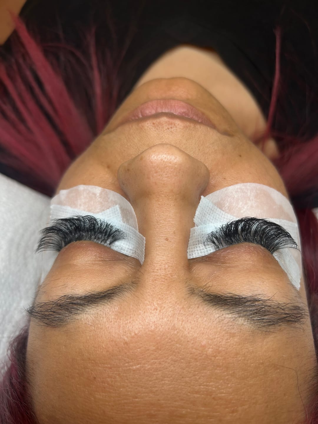 Customer photo review of EYELASH EXTENSION GLUE: BARBIE