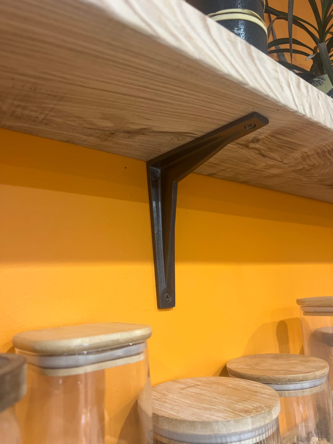 Customer photo review of Heritage Cast Iron Shelf Bracket