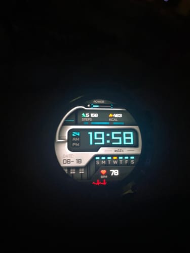 Customer photo review of ZE™ Force Smartwatch – Power Your Day, Track Your Way