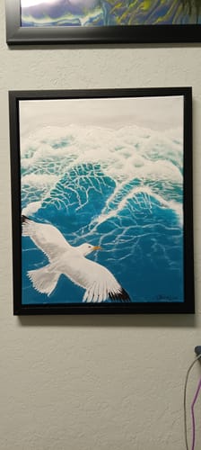 Customer photo review of 13x16 Matting Package Print