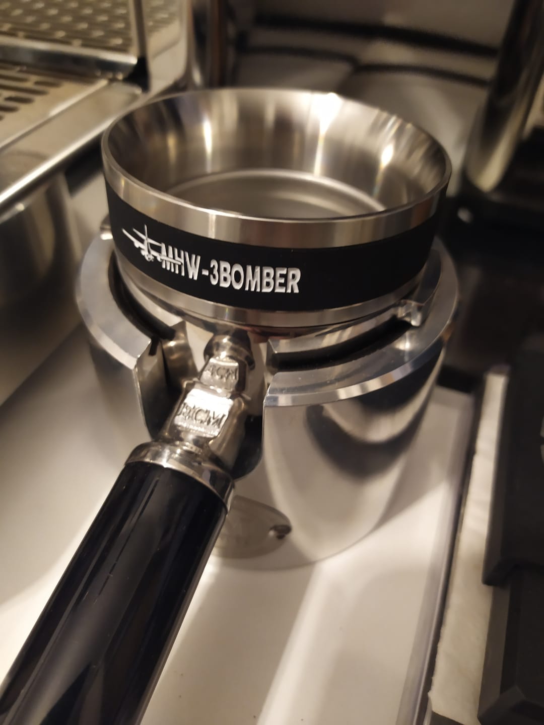 Customer photo review of MHW-3BOMBER YU Series Coffee Magnetic Dosing Funnel