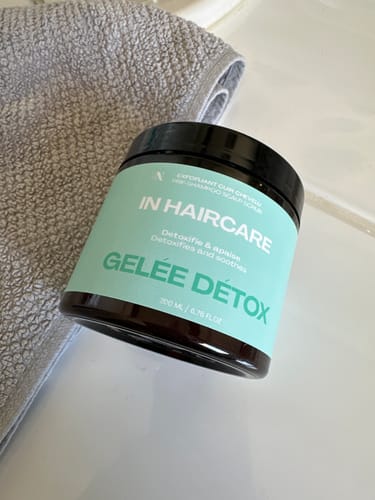 Customer photo review of Gelée Detox Gommage Cuir Chevelu - 200ml