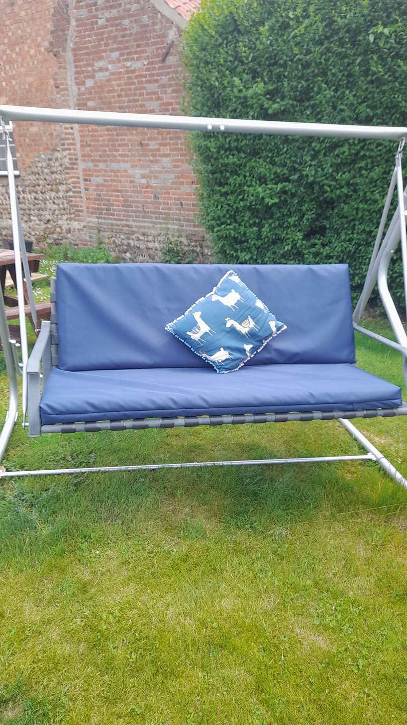 Customer photo review of Plain Water Resistant Polyester Fabric