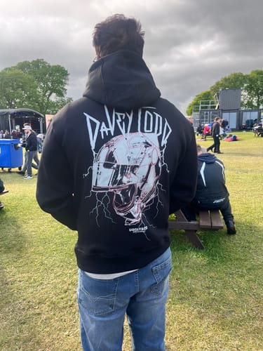 Customer photo review of Davey Todd ‘Lightning Bolt’ Hoodie