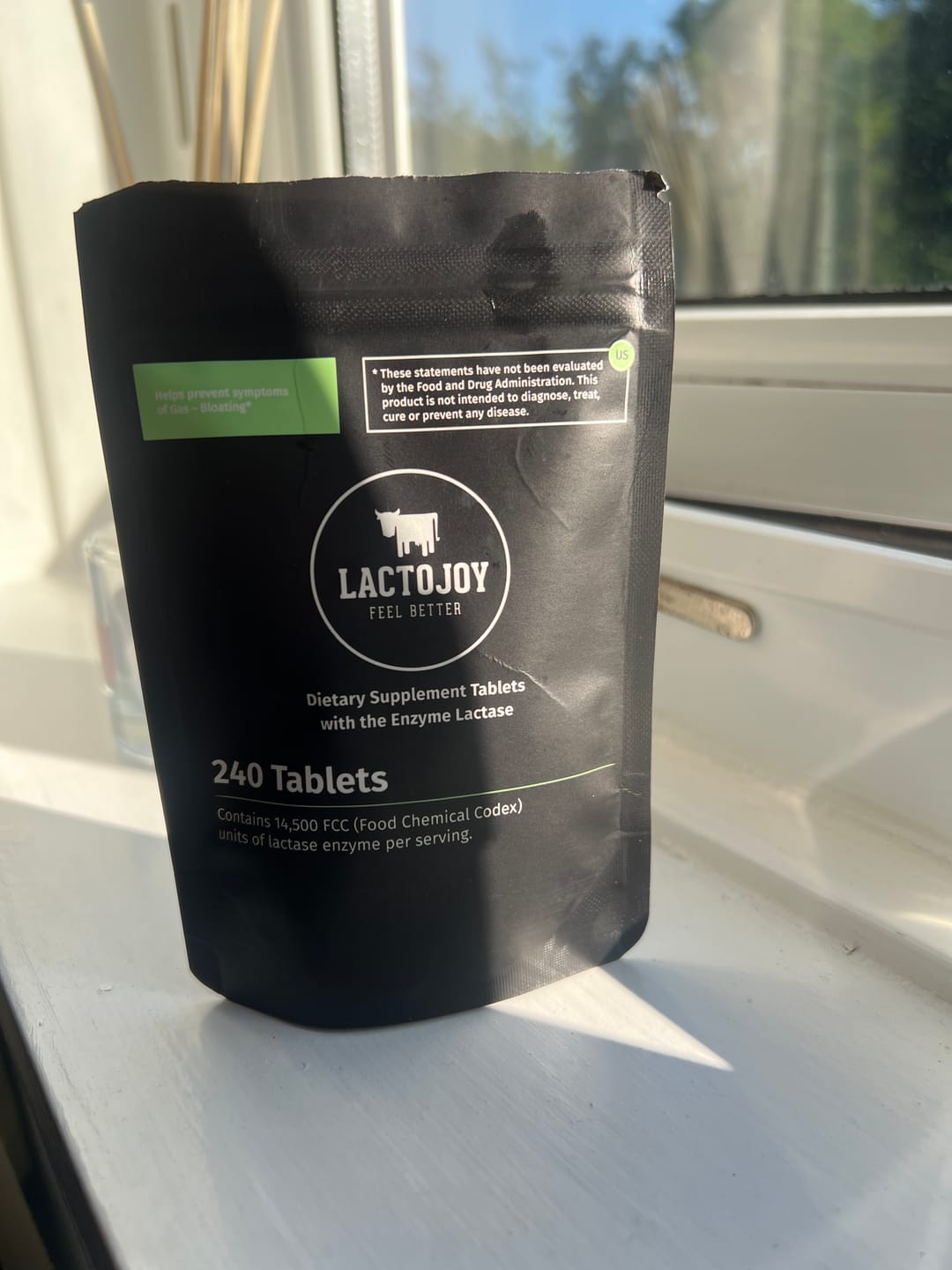 Customer photo review of LactoJoy Lactase Pills - 14.500 FCC - 240 pcs refill bag