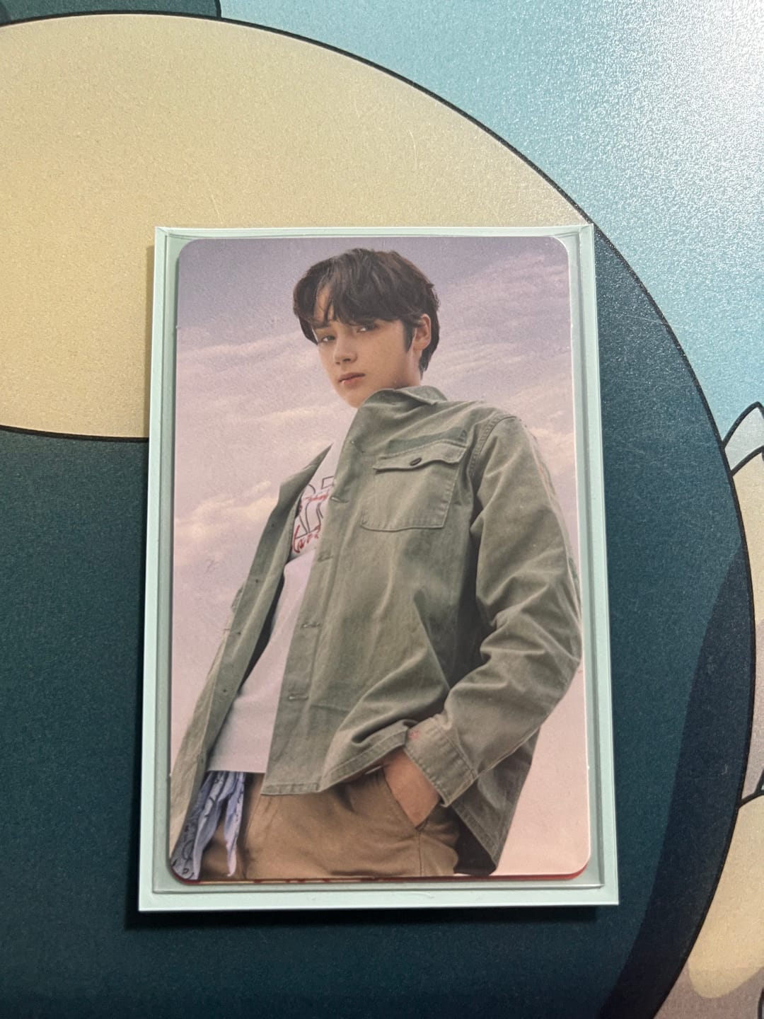 Customer photo review of COLORED PHOTOCARD SLEEVES - PASTEL RAINBOW PACK