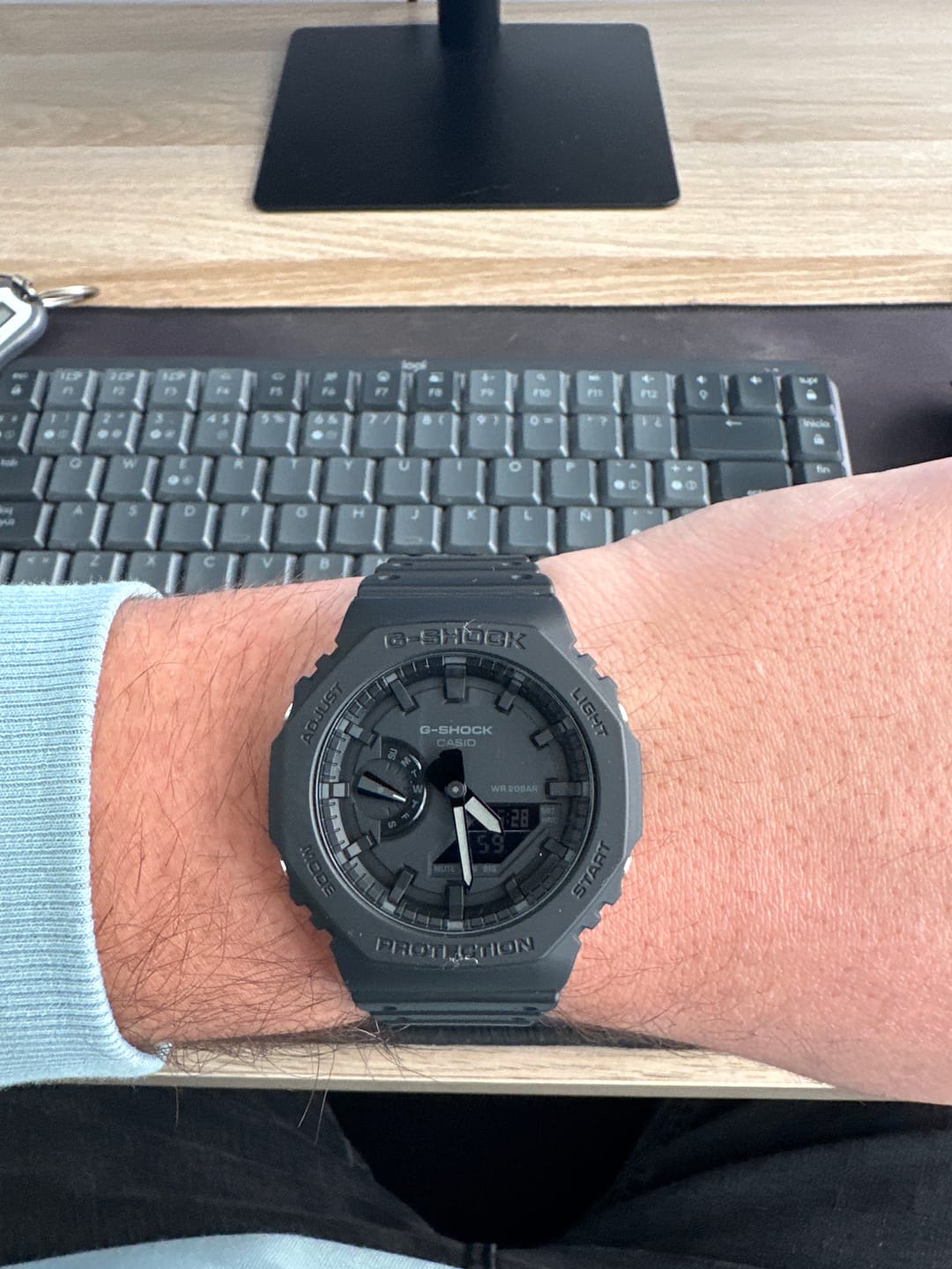Customer photo review of Reloj Casio G-Shock Royal Oak "Casioak" GA-2100-1A1 Carbon Core Negro