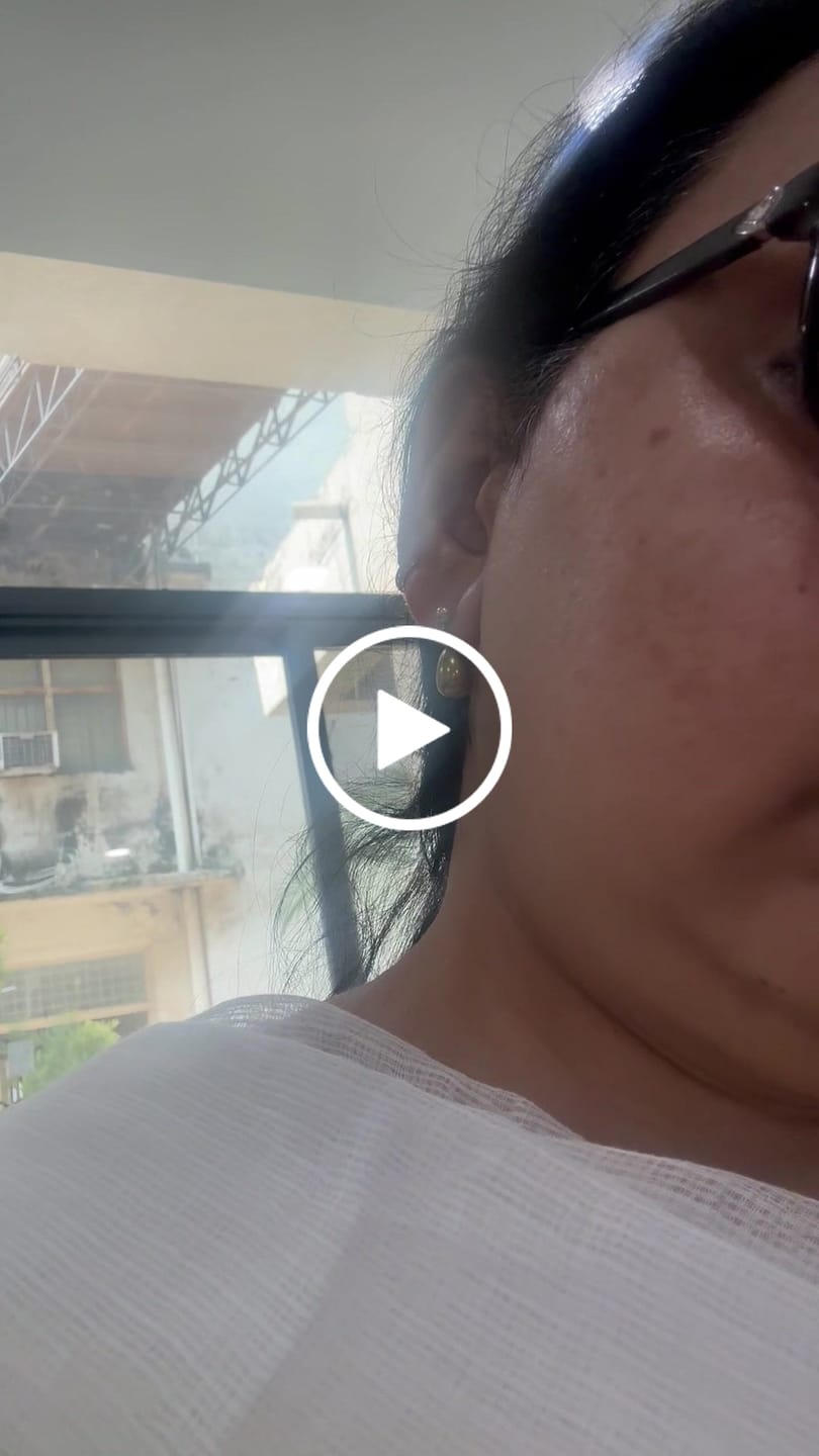 Customer video review of Single Pearl Drop Earrings