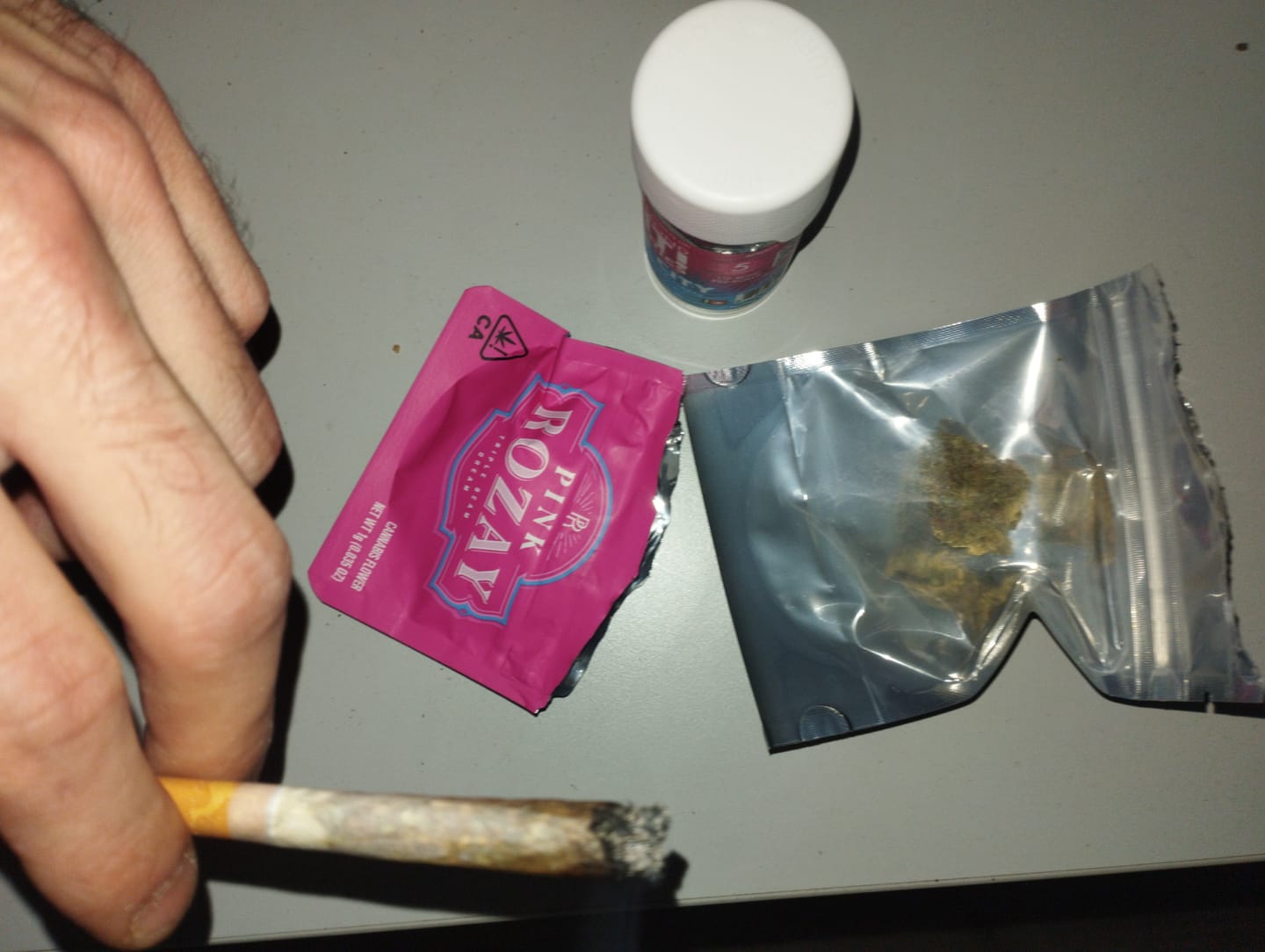 Customer photo review of 1g THC-A Pink Rozay Hybrid