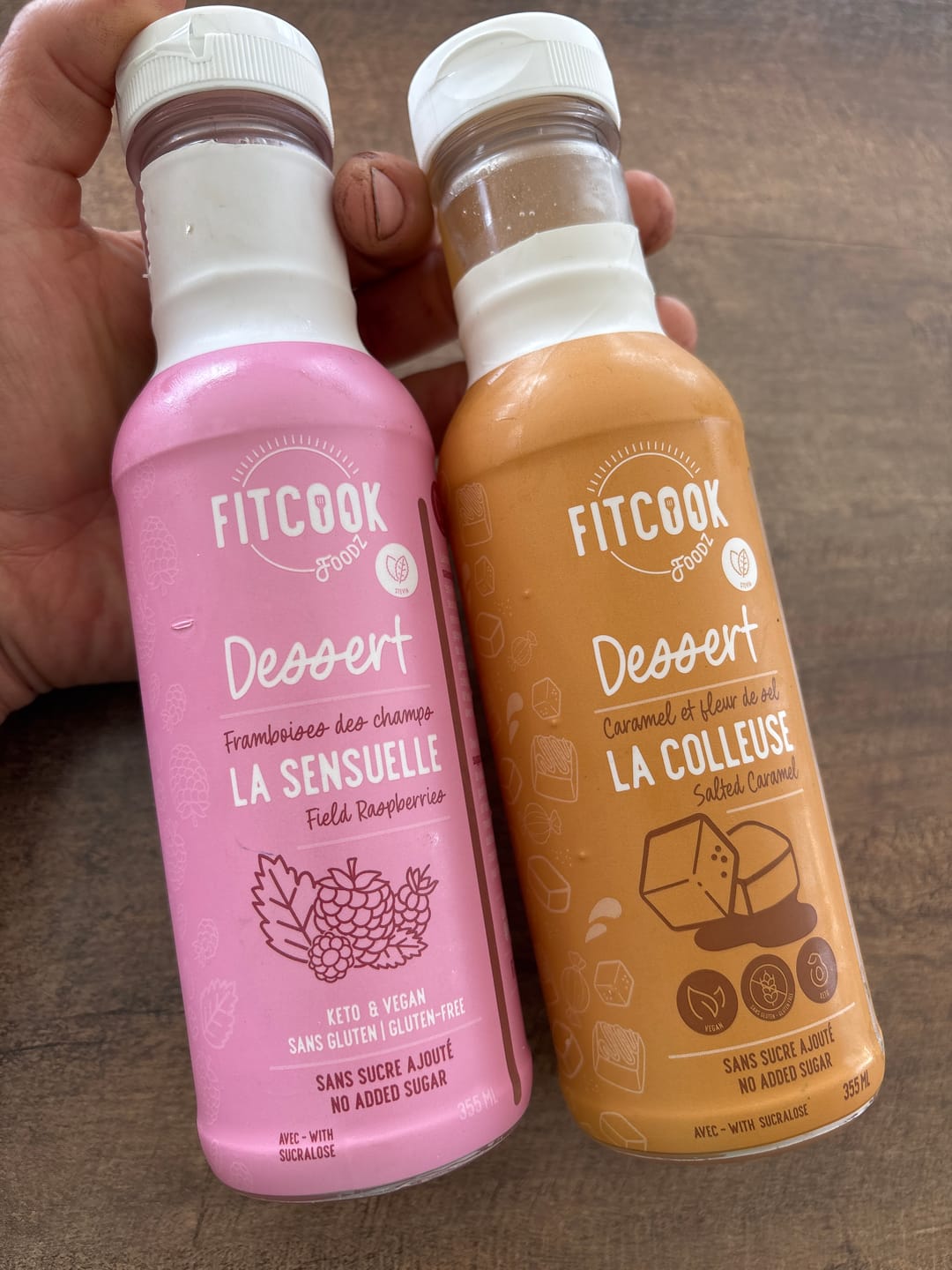 Customer photo review of Fitcook Foodz - Sauces Dessert 355ml