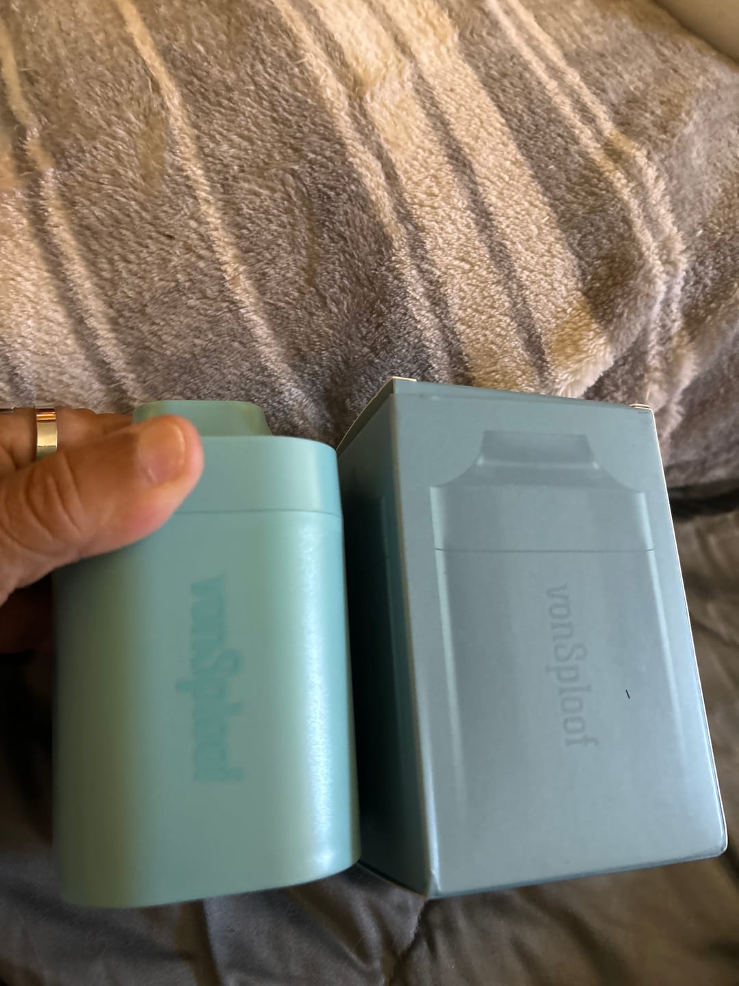 Customer photo review of Grey vonSploof Personal Air Filter