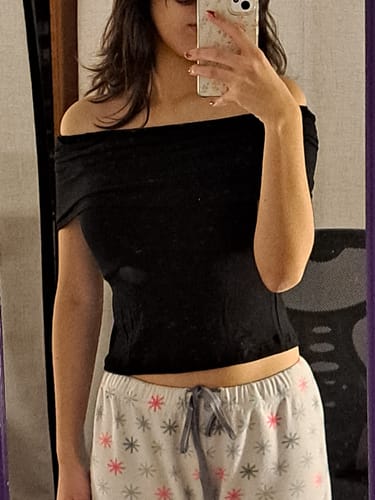 Customer photo review of TOP LUCIA NEGRO