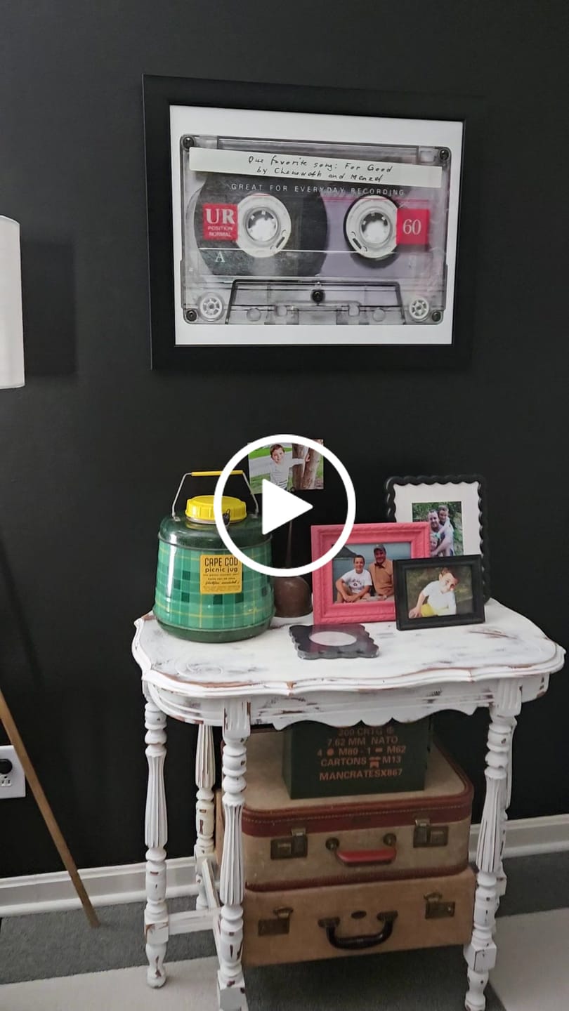 Customer video review of Personalised Retro Mixtape Print