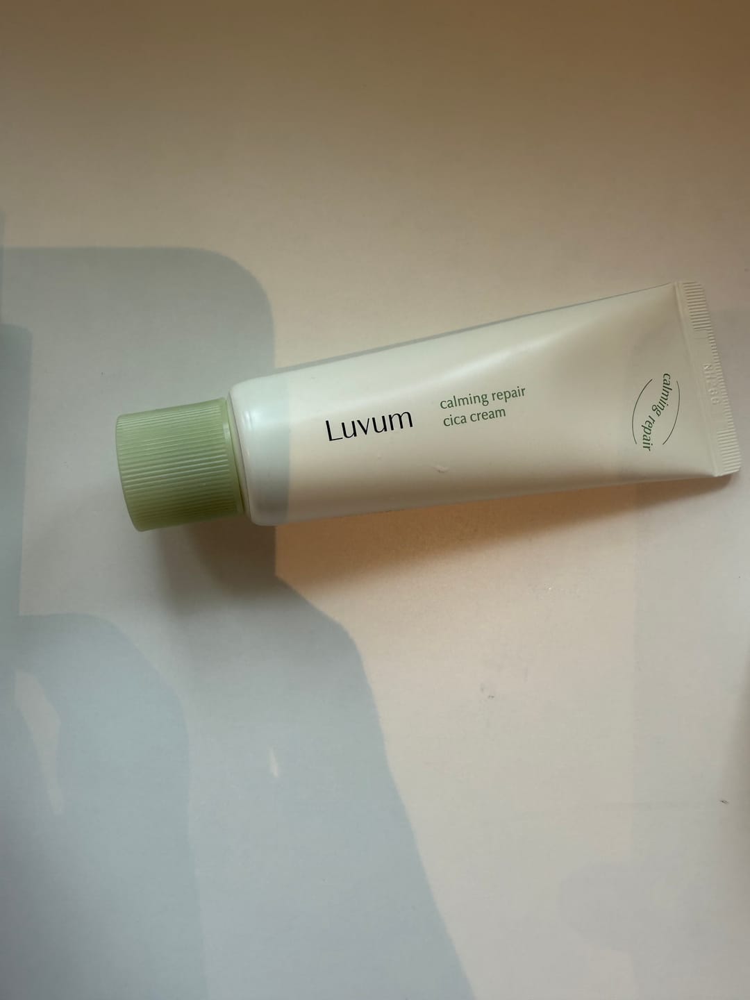 Customer photo review of Luvum Calming Repair Cica Fuktighetskrem (50ml)