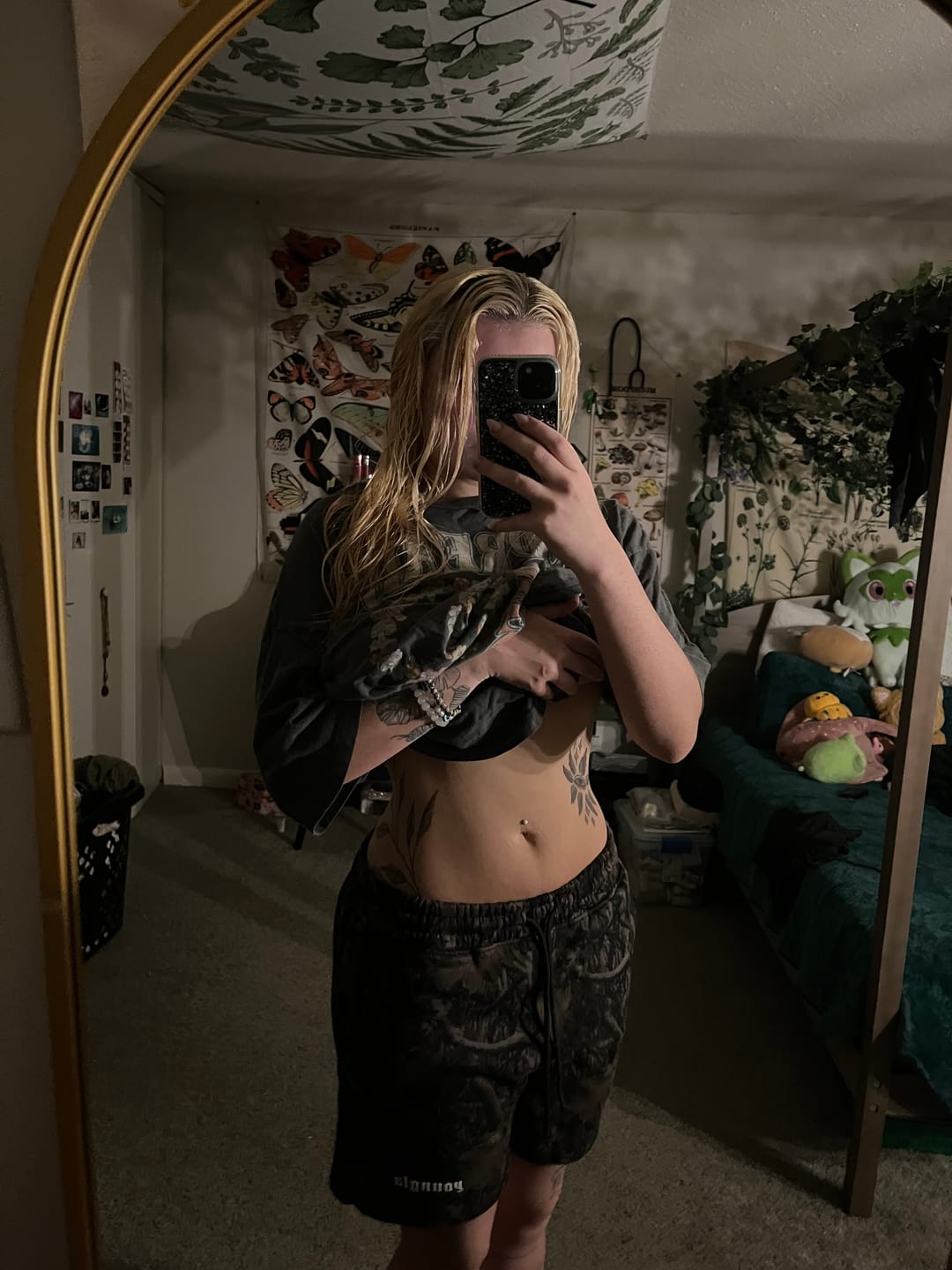 Customer photo review of 1118 - Tree Camo Cotton Shorts