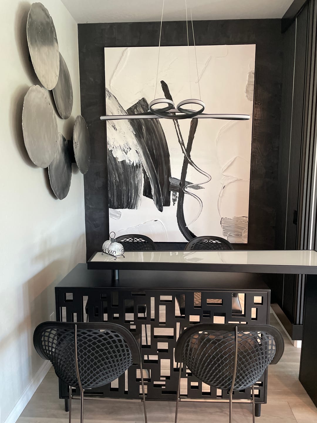 Customer photo review of Elegance in Contrast