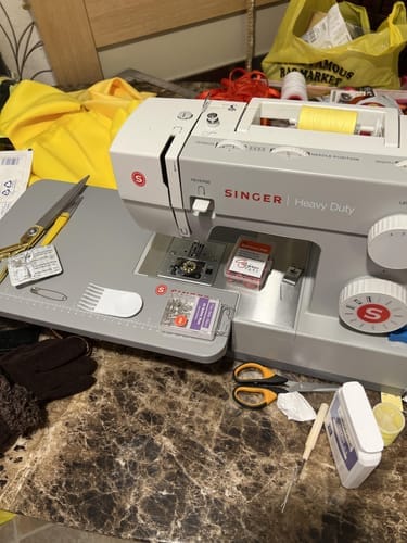 Customer photo review of Singer Heavy Duty 4411 Sewing Machine - New 2025 Model
