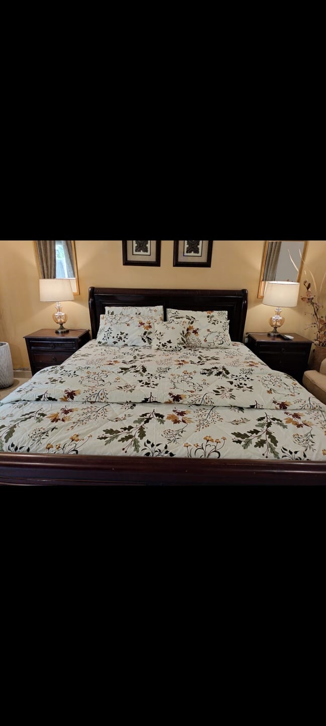 Customer photo review of DEWDROP summer comforter set- 7 pcs