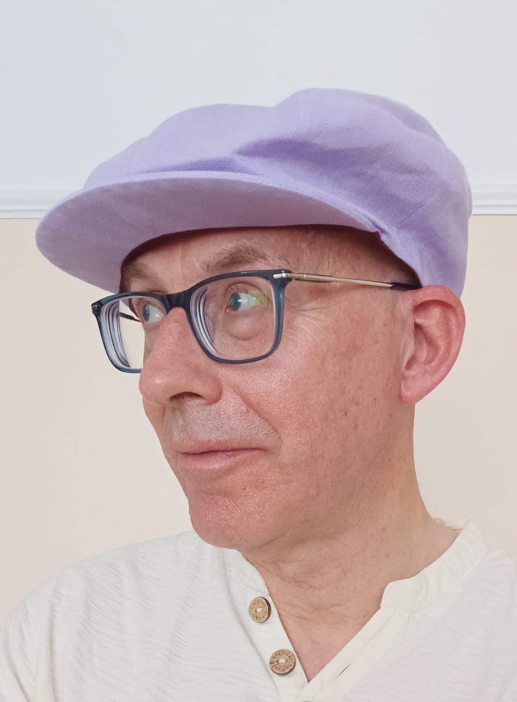Customer photo review of Connery Cap Linen