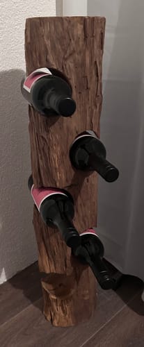 Customer photo review of KENYON Weinregal Weinständer 5 Flaschen