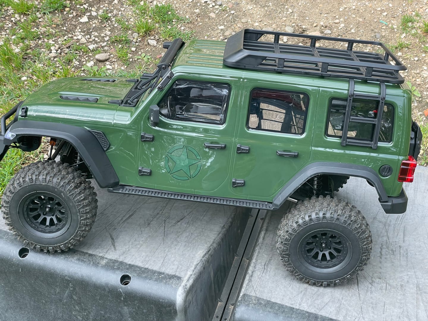 Customer photo review of 1/7 Scale 4WD Brushed RC Crawler MK-07