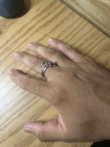 Customer photo review of DEATH KNIGHT SWORD RING