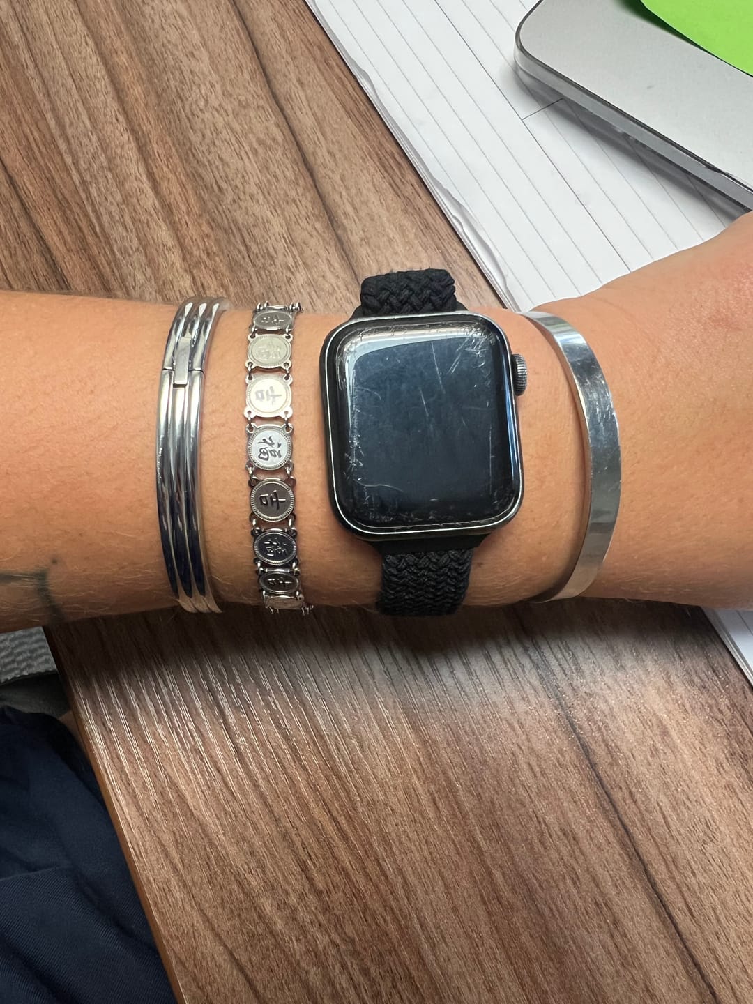 Customer photo review of Lucky Coin Bracelet