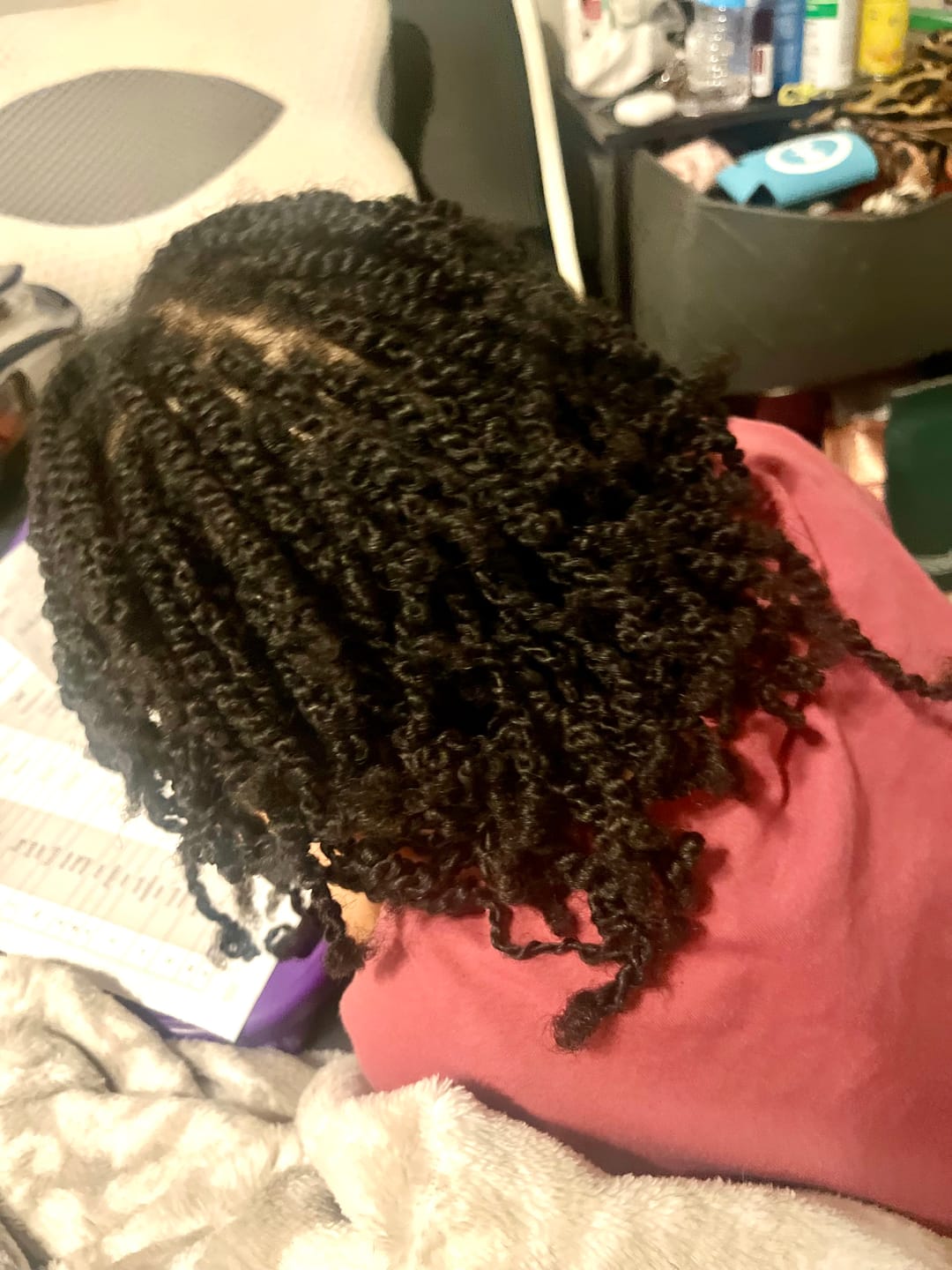 Customer photo review of BOOST Hydrate & Refresh Spray