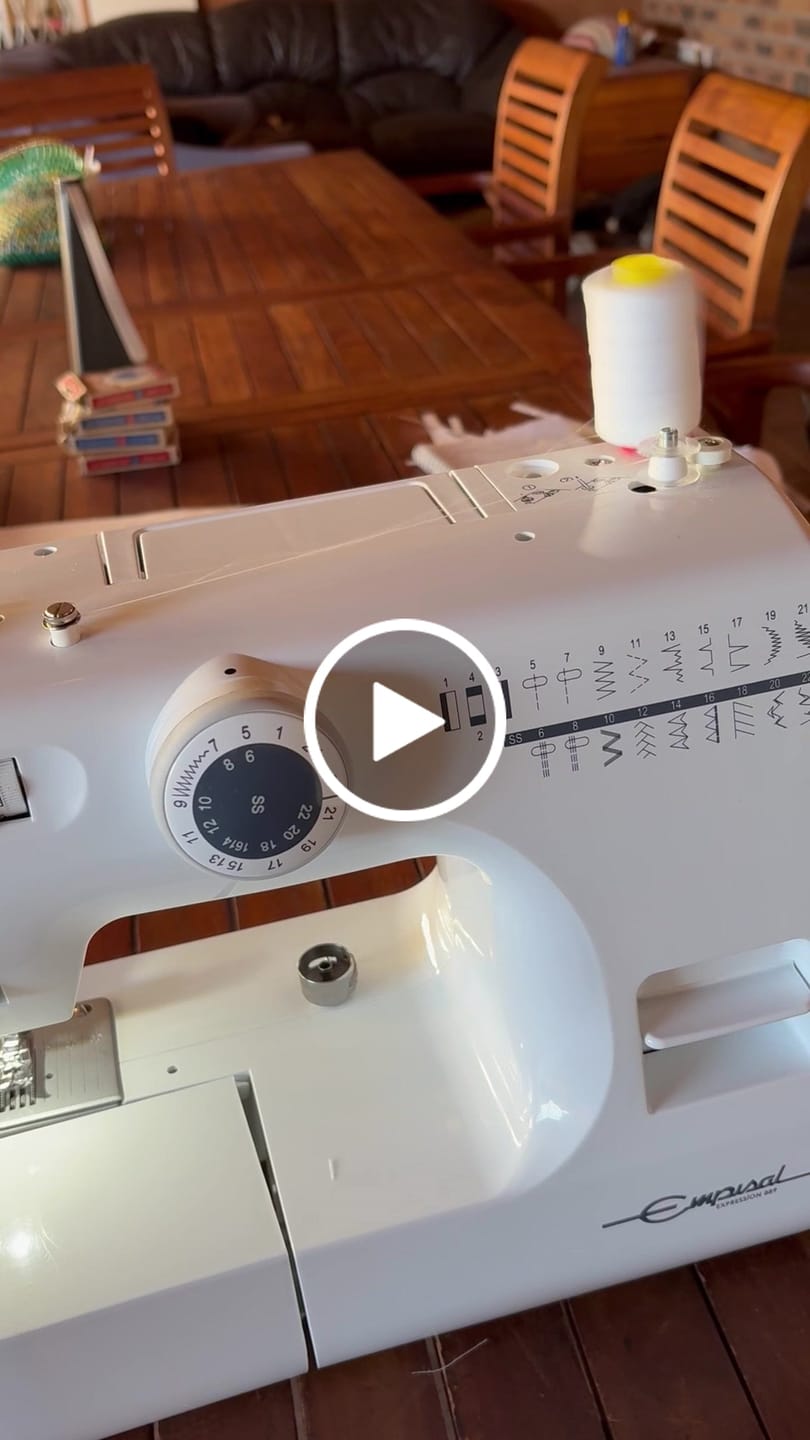 Customer video review of Thread 1000met Reel White #101