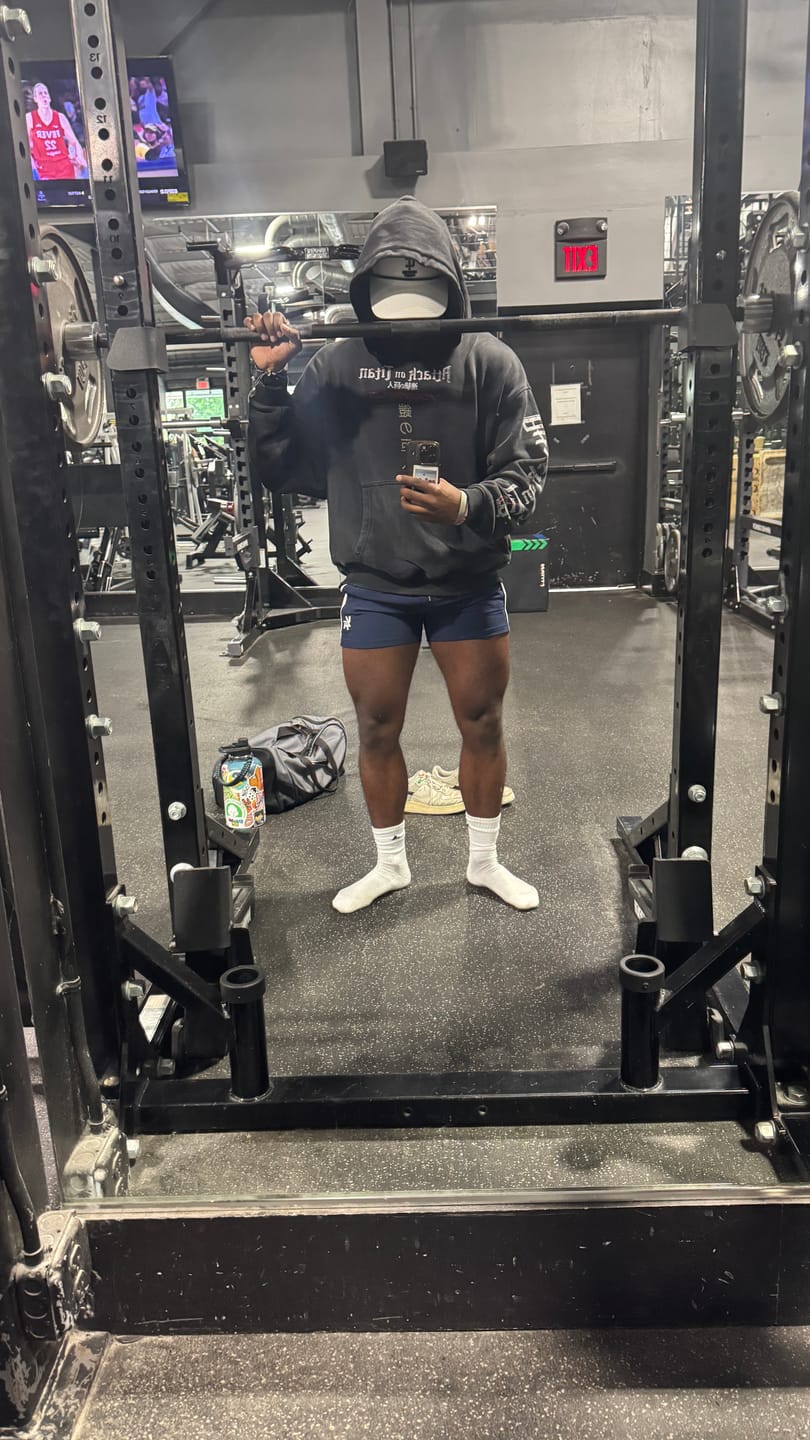 Customer photo review of 101 Bodybuilding Short Shorts