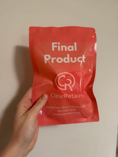 Customer photo review of Upper and Lower Retainers Set
