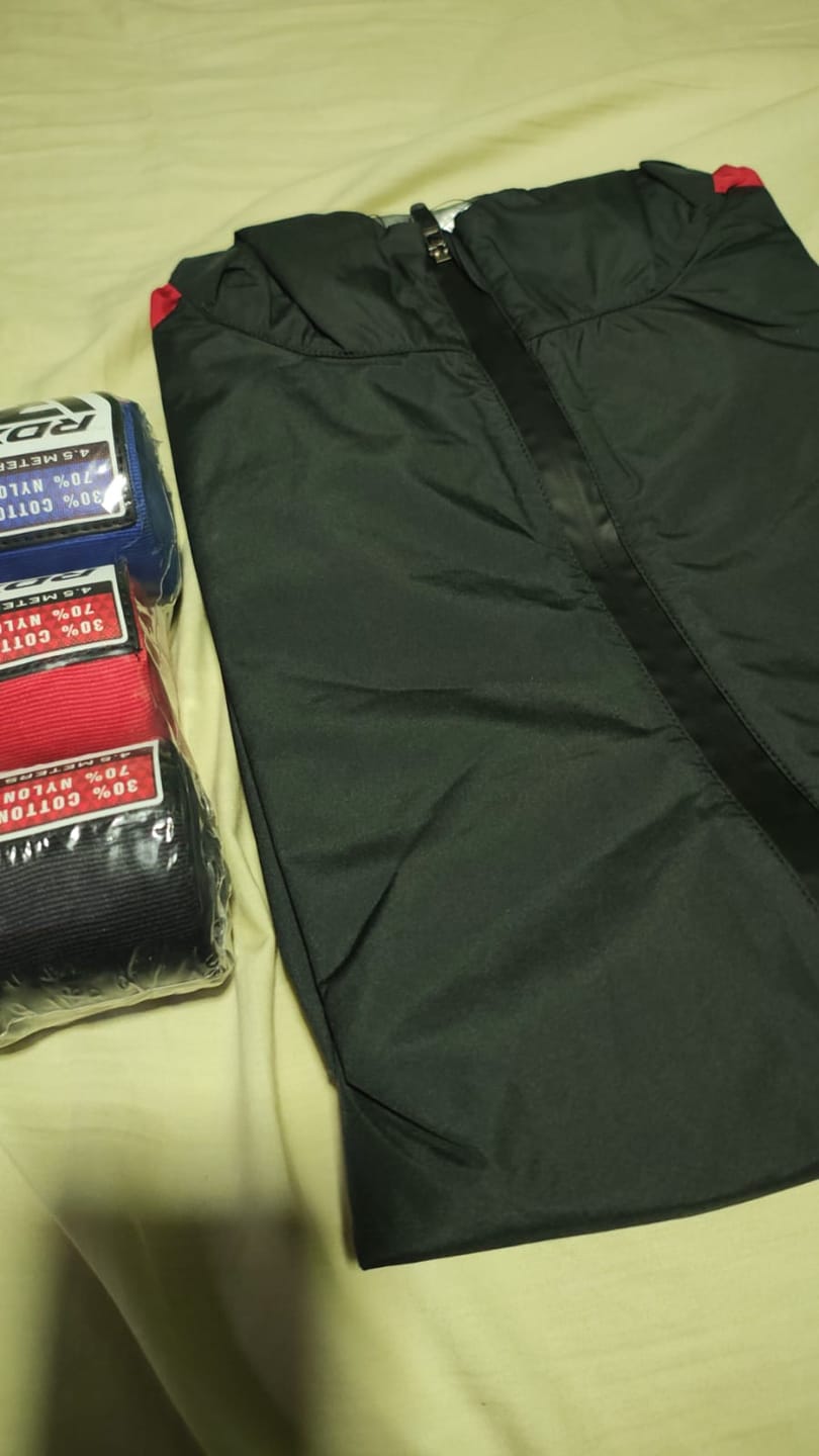 Customer photo review of Traje Sauna H1 para hombres
