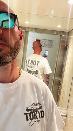 Customer photo review of Tokyo Drift T-Shirt
