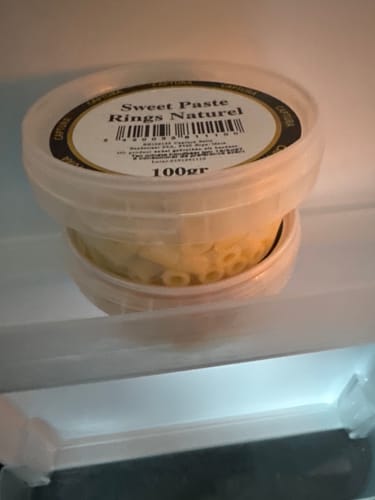 Customer photo review of SWEET PASTE RINGS 4mm & 8mm 💰