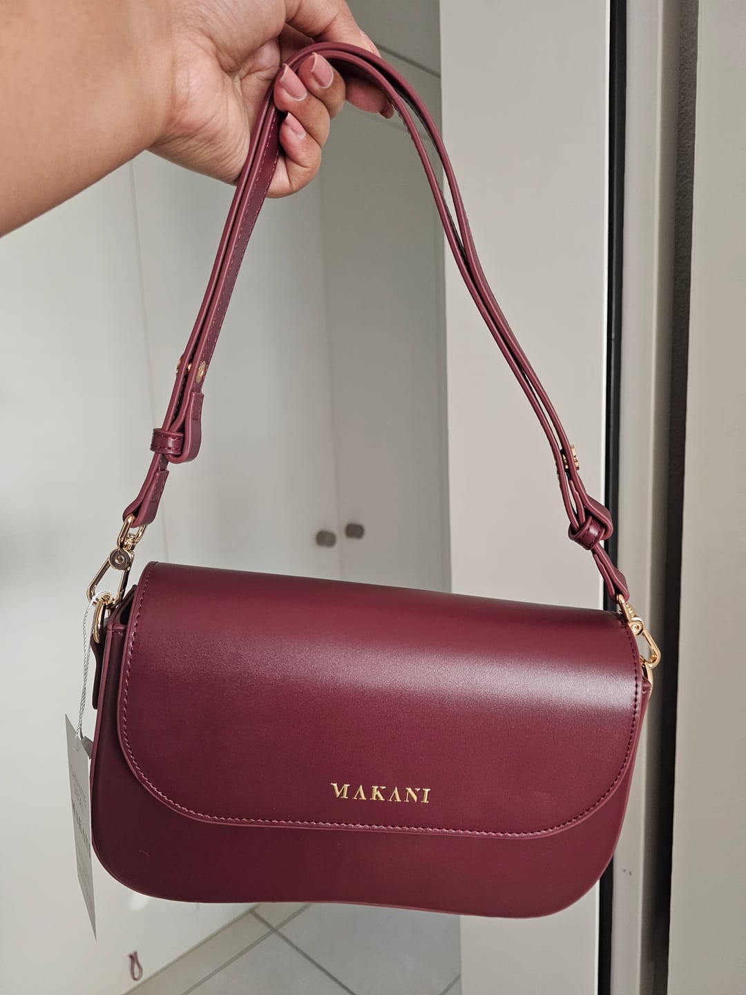 Customer photo review of CHLOIE - BURGUNDY